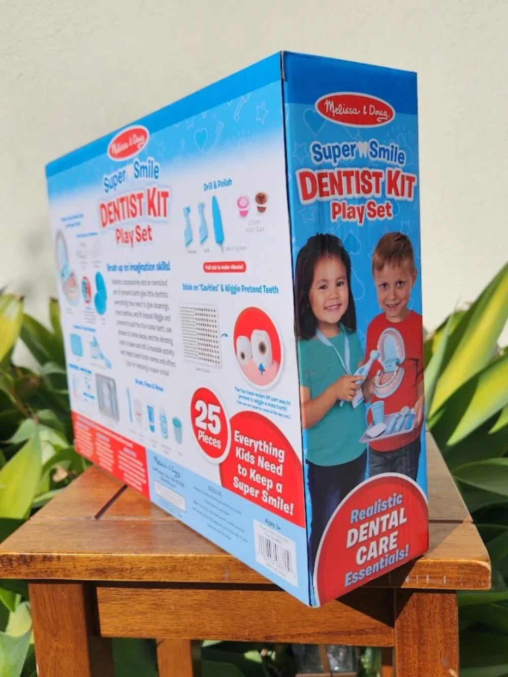 NEW Melissa & Doug Dentist Dental Pretend Play Teeth Set 25-piece Includes set o